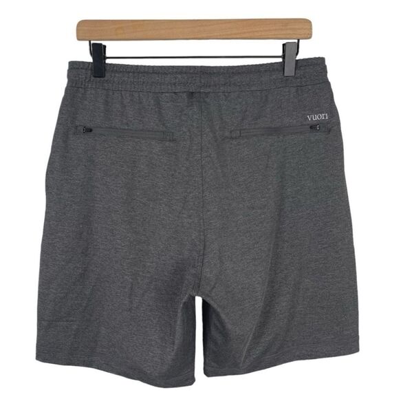 Vuori Sunday Performance Short 7.5" in Dusty Pine Heather Size M - Picture 9 of 10
